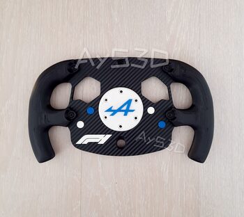 Buy MOD F1 Formula 1 ALPINE xa Volante Logitech G920 Xbox Posición Logo F1 a elegir