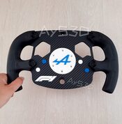 MOD F1 Formula 1 ALPINE xa Volante Logitech G920 Xbox Posición Logo F1 a elegir