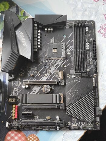 Gigabyte B550 AORUS ELITE AX V2 AMD B550 ATX DDR4 AM4 3 x PCI-E x16 Slots Motherboard