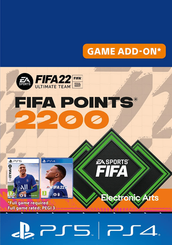 FIFA 22 - 2200 FUT Points (PS4/PS5) PSN Key SAUDI ARABIA