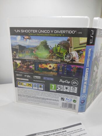 Plants vs Zombies Garden Warfare PlayStation 3