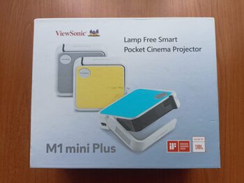 LED projektorius Viewsonic M1 mini plus, su Wi-fi
