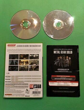 METAL GEAR SOLID HD COLLECTION Xbox 360