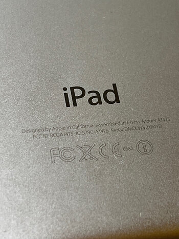 Apple iPad Air 64GB Wi-Fi Silver for sale