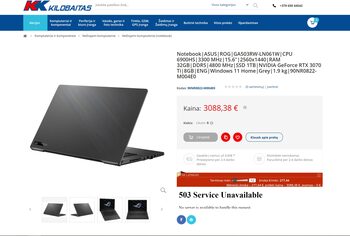 Buy Asus Rog Ga503rw 6900hs 15.6"