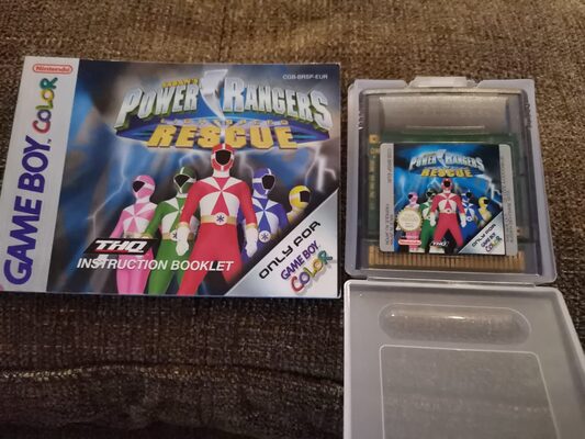 Power Rangers Lightspeed Rescue Game Boy Color