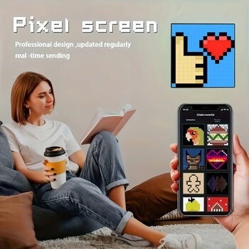 Pikselinė Lempa / Rėmelis PIXEL FRAME 32x32