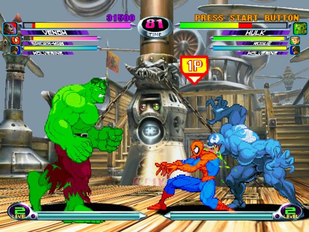 PS2 MARVEL shops VS. Capcom 2