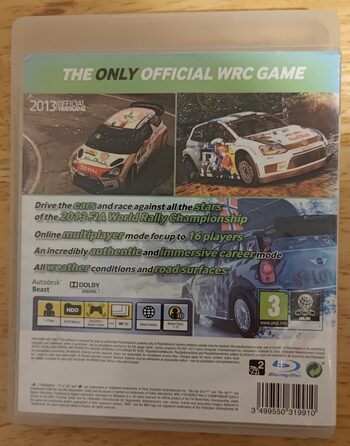 WRC 4 FIA World Rally Championship PlayStation 3