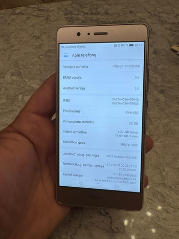 Huawei P9 lite Gold