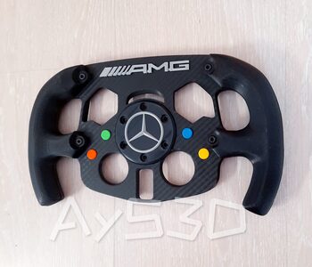 MOD F1 Formula 1 MERCEDES AMG para Volante Logitech G29 y G923 de PS PlayStation