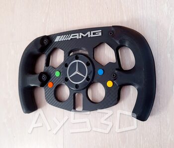 MOD F1 Formula 1 MERCEDES AMG para Volante Logitech G29 y G923 de PS PlayStation for sale