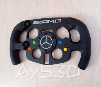 MOD F1 Formula 1 MERCEDES AMG para Volante Logitech G29 y G923 de PS PlayStation