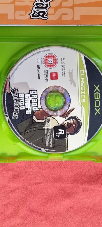 Redeem Grand Theft Auto: San Andreas Xbox