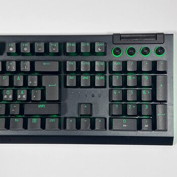 Razer BlackWidow V4 Mechanical Gaming Keyboard: Green Switches Tactile & Clicky for sale