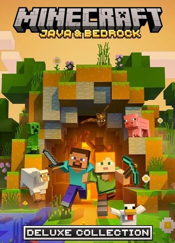 Minecraft: Java & Bedrock Edition Deluxe Collection (PC)  - Windows Store Key BRAZIL