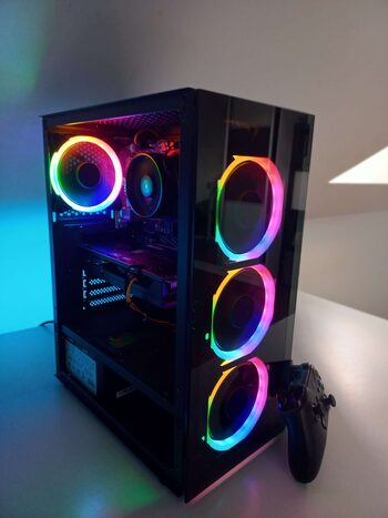 Žaidimu kompiuteris r5,rx 6650xt 16gb, 1,2tb ssd