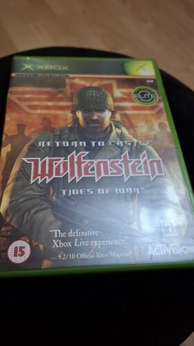 Return To The Castle Wolfenstein Tides of War Xbox
