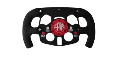 MOD. Volante F1 Formula 1 para Logitech G29 y G923 tapa central Alfa Romeo