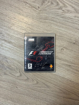 Formula 1 Championship Edition PlayStation 3