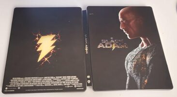 Buy  DC Black Adam 4K + HD Blu ray [Steelbook]