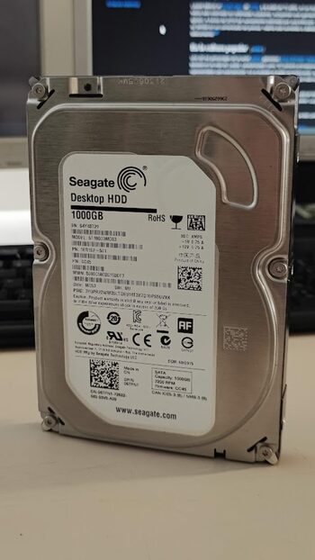 Seagate 1 TB HDD Storage