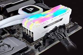 Pirkti Corsair Vengeance RGB Pro 16 GB (2 x 8 GB) DDR4-3200 White PC RAM