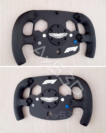 Get MOD F1 ASTON MARTIN Posición Logo F1 a elegir para Volante Logitech G920 de Xbox