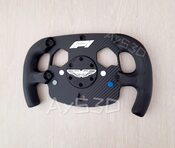 MOD F1 ASTON MARTIN Posición Logo F1 a elegir para Volante Logitech G920 de Xbox