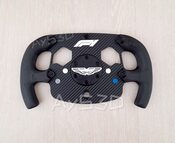 MOD F1 ASTON MARTIN Posición Logo F1 a elegir para Volante Logitech G920 de Xbox