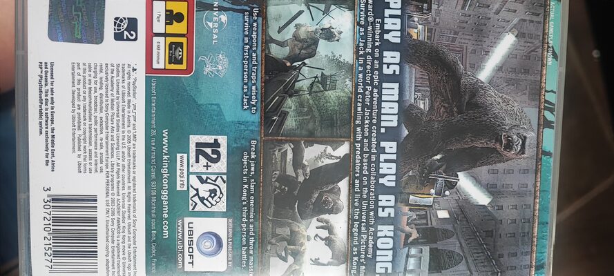 Peter Jackson's King Kong: The Official Game of the Movie PSP