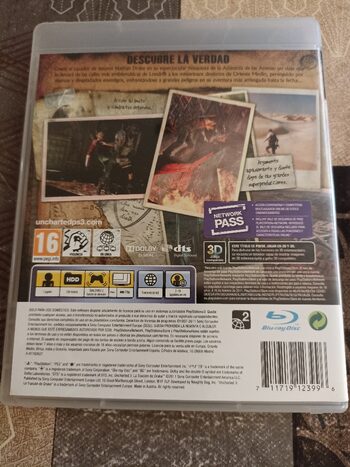 Uncharted 3: Drake's Deception (Uncharted 3: La Traición De Drake) PlayStation 3