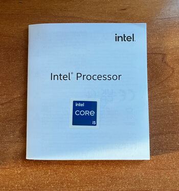 Redeem Intel Core i5-12400F 2.5-4.4 Ghz LGA1700