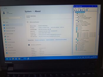 Geras Lenovo L412/i3/128ssd/Win 11 už 80€ for sale