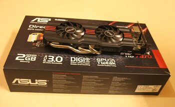 Asus Radeon HD 7870 GHz Edition 2 GB 1100 Mhz PCIe x16 GPU