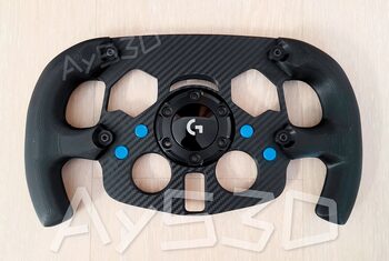 MOD F1 Formula 1 para Volante Logitech G29 y G923 de PS PlayStation y PC AZUL