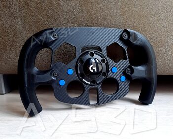 MOD F1 Formula 1 para Volante Logitech G29 y G923 de PS PlayStation y PC AZUL