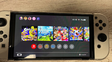 Nintendo Switch Oled + Joycons + Juego + Accesorios