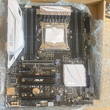Asus X99-A II Intel X99 ATX DDR4 LGA2011 v3 4 x PCI-E x16 Slots Motherboard