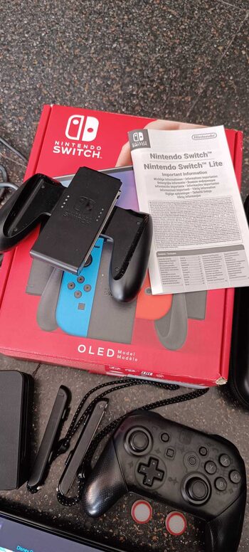 Redeem Nintendo Switch OLED, Blue & Red, 64GB