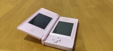 Nintendo DS Lite rosa + funda y 2 juegos for sale