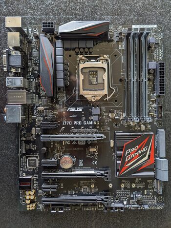 Asus Z170 PRO GAMING Intel Z170 ATX DDR4 LGA1151 3 x PCI-E x16 Slots Motherboard