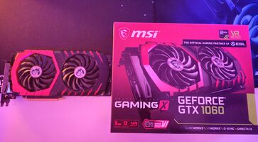 MSI GeForce GTX 1060 6GB 6 GB 1544-1759 Mhz PCIe x16 GPU