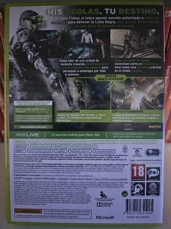 Tom Clancy’s Splinter Cell Blacklist Xbox 360