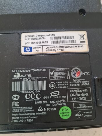 HP Compaq nx6110