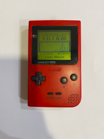 consola game boy pocket roja