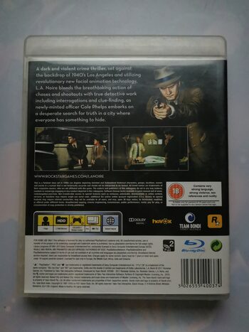 L.A. Noire PlayStation 3