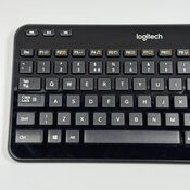 Logitech K360 Wireless USB Desktop Keyboard — Compact Full Keyboard 3-Year Batte for sale