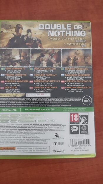 Army of Two: The Devil’s Cartel Xbox 360 for sale