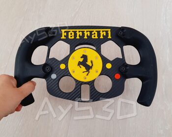 MOD F1 Formula 1 FERRARI para Volante Logitech G29 y G923 de Ps PlayStation y PC